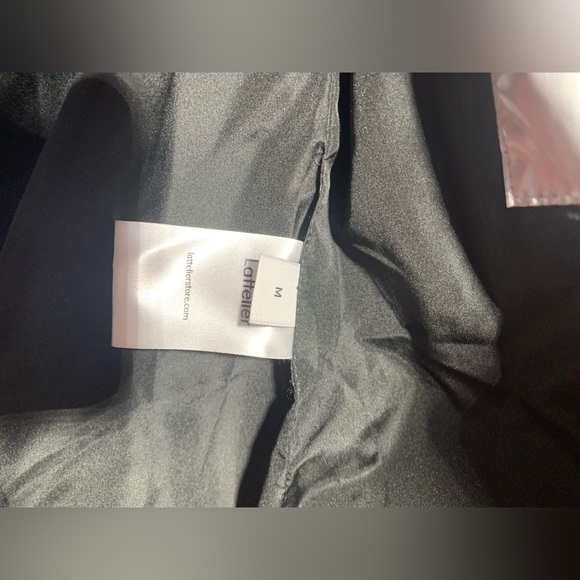 Silver puffer jacket Lattelier size Medium - Picture 4 of 4